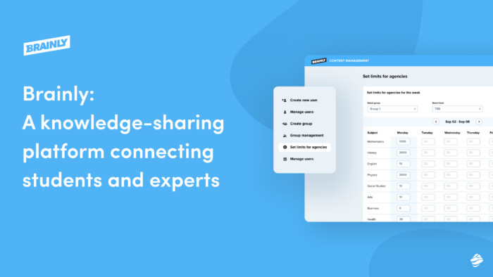 Brainly digital transformation 