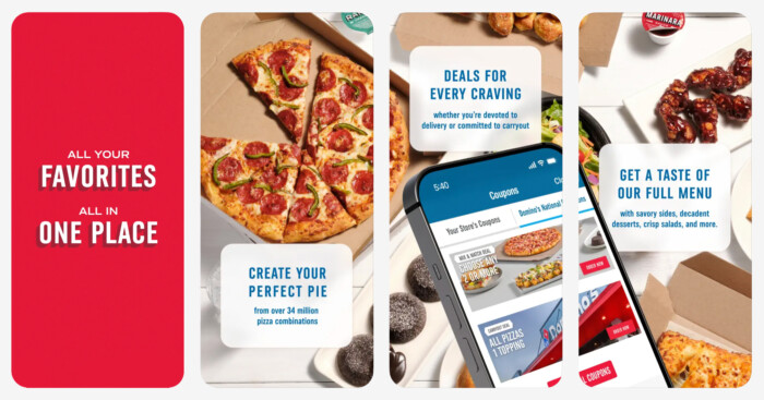 Top food delivery apps in 2024: Domino's Pizza