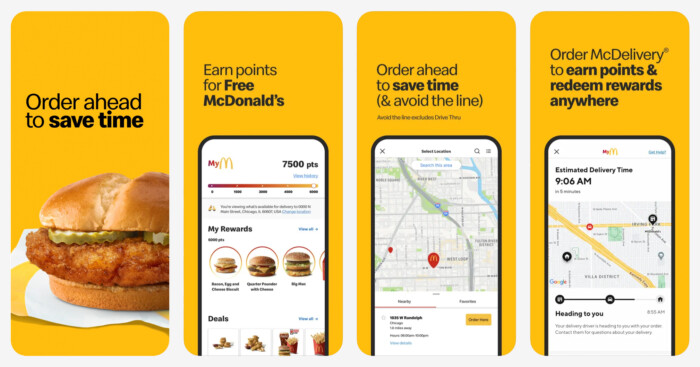 Top food delivery apps in 2024: McDonald's