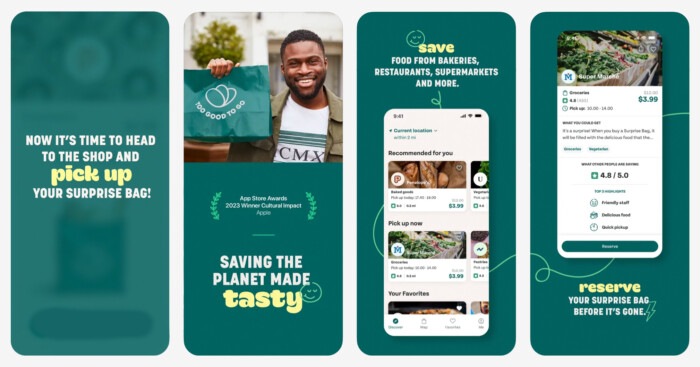 Top food delivery apps in 2024: Too Good To Go