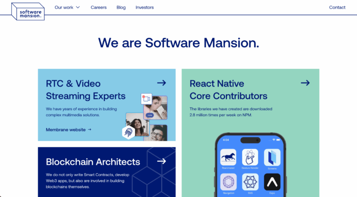 software mansion homepage