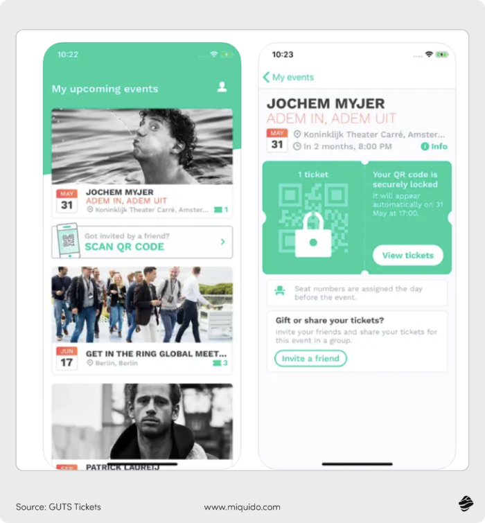 fintech and music industry blockchain tickets guts tickets@4x