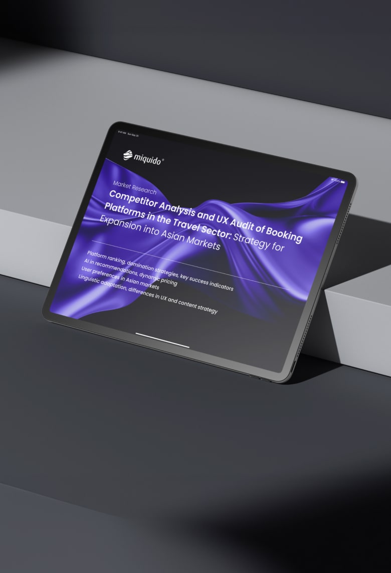 Competitors analysis and UX audits