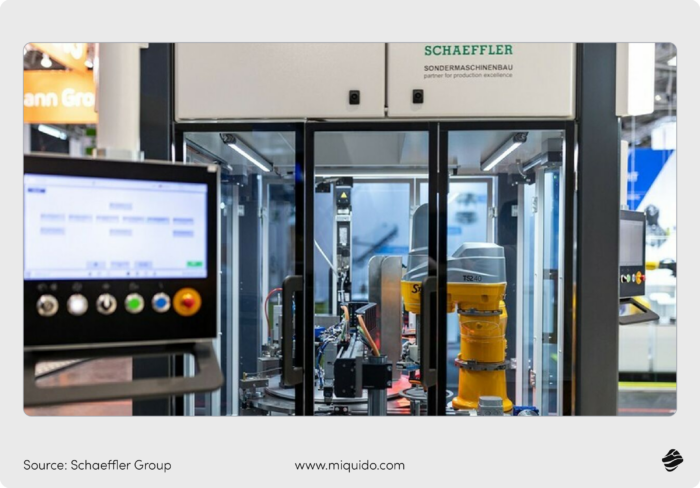  benefits of ai in manufacturing industry AI automation Schaffler