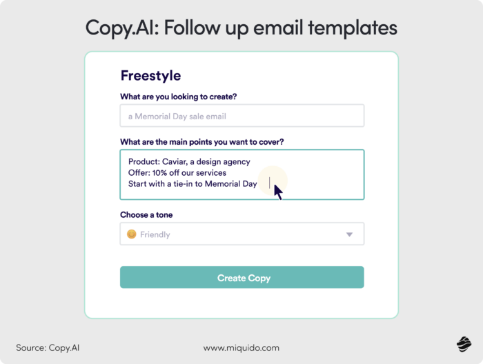 Follow Up Email Templates: How To Write & Examples - Cop.AI