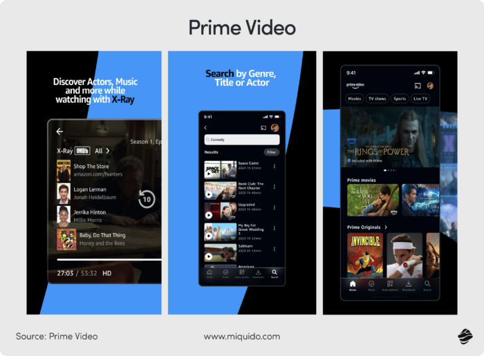 10 most popular entertainment mobile apps in 2025 prime video