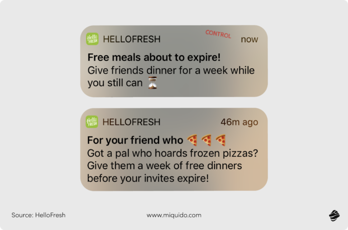benefits of mobile apps for business growth hello fresh push notifications