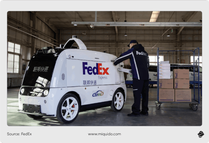 top 5 use cases for autonomous delivery in foodtech today fedex automated deliveries
