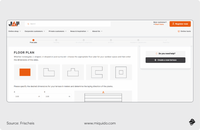 frischeis@4x product configurator