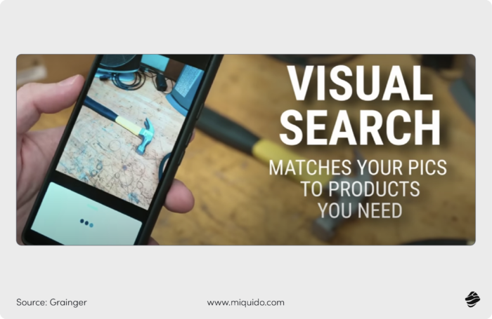 grainger@4x visual search mobile commerce app