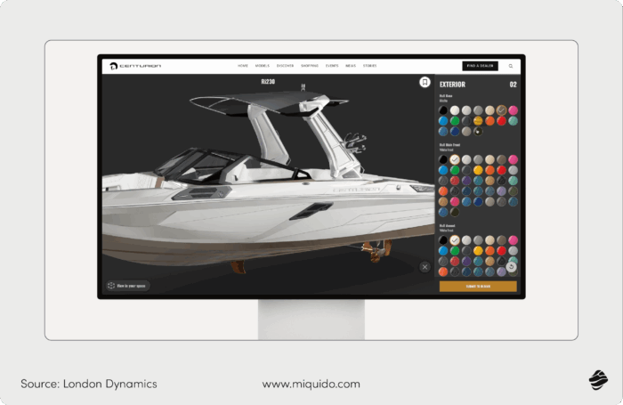 london dynamics@4x product configurator